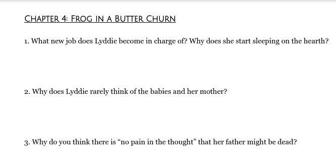 Please help, I beg ASAP. for lyddie book chapter 4 its just 3 ez questions-example-1