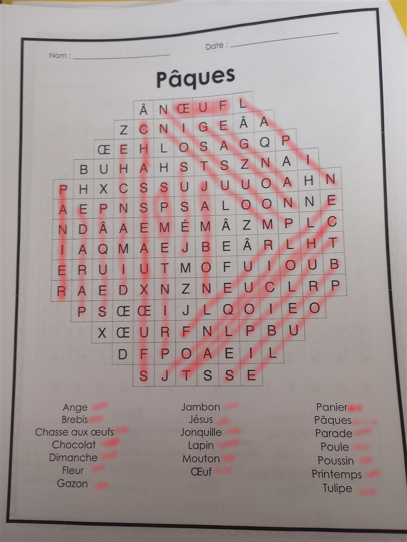 Find the words!! in french-example-1