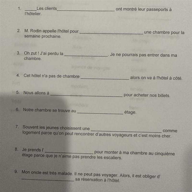 Please answer all or section 1!! (French) NEED ASAP-example-1