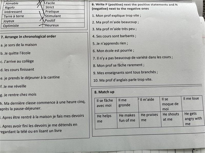 Use the image to solve the 3 French questions pls.-example-1