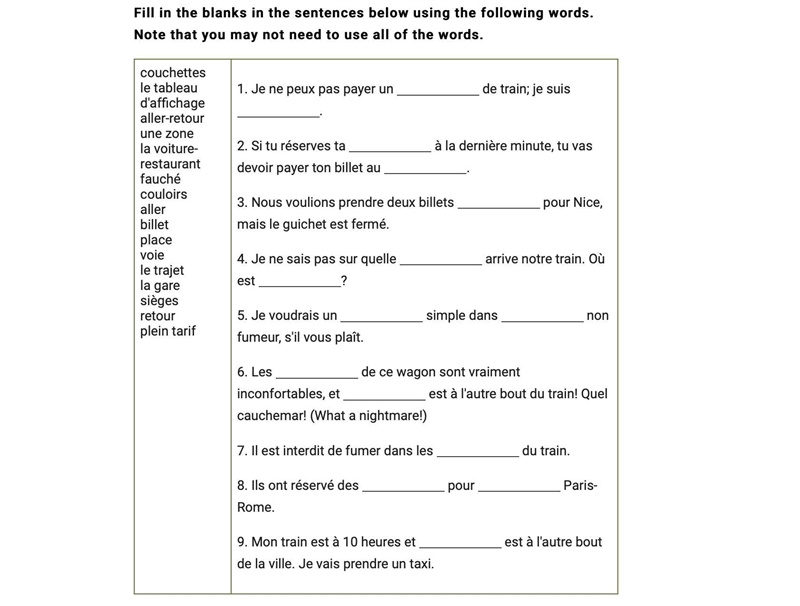 PLEASE HELP ME!!!!!!!!!!!!!! Fill in the blanks in the sentences below using the following-example-1