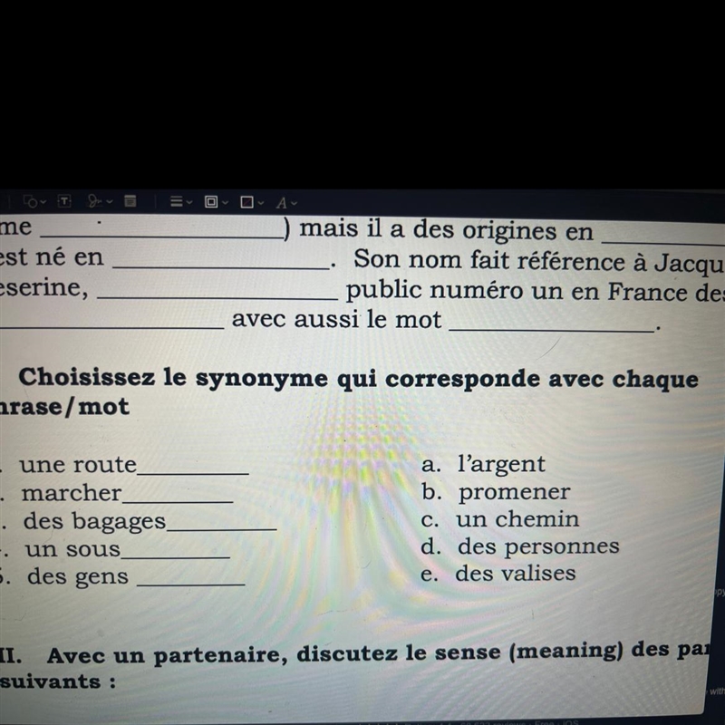 I need help with my french assignment-example-1