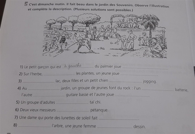 I need help with french! (photo)​-example-1