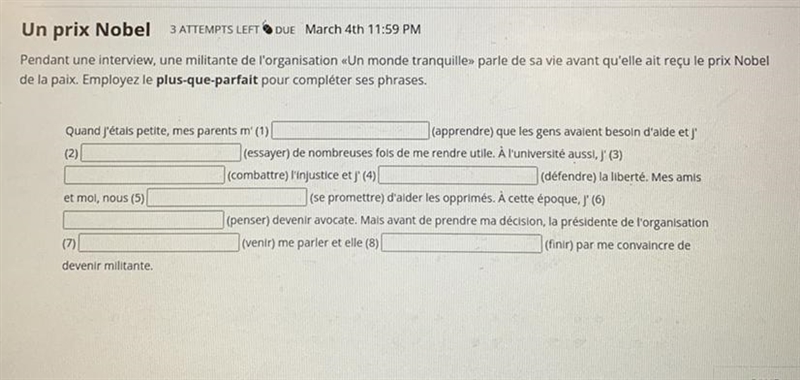 Pendant une interview, une militante de l'organisation «Un monde tranquille» parle-example-1