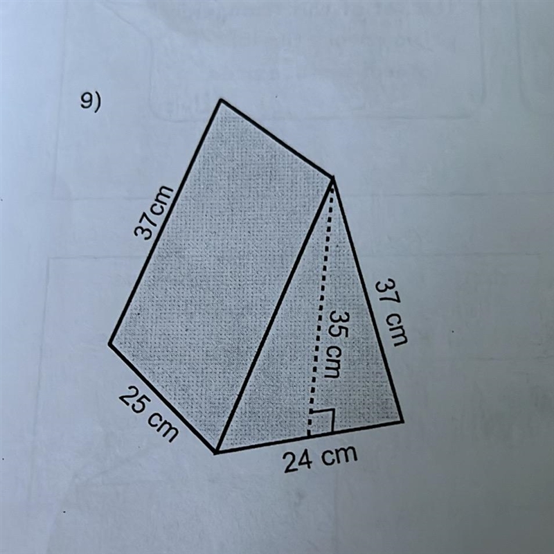 Surface of a triangular prism-example-1