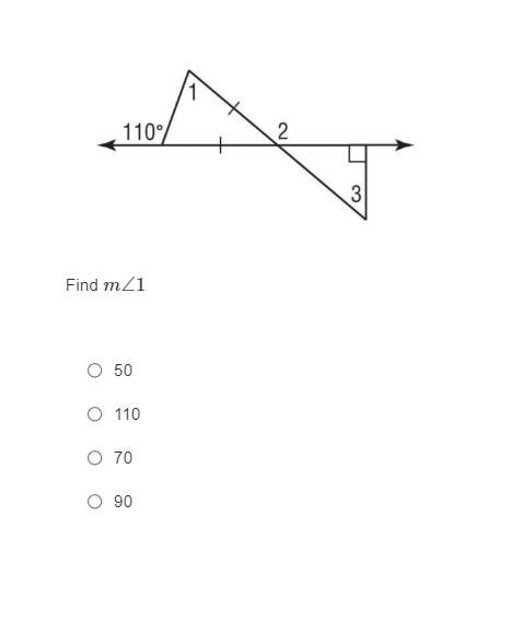 What is m∠1 thank you in advance-example-1