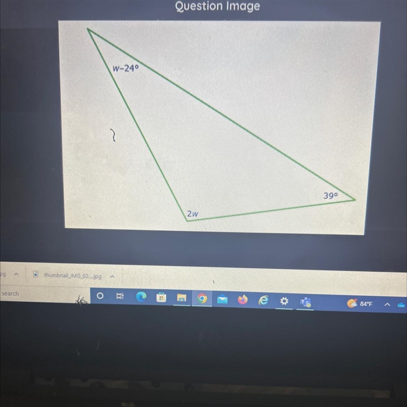 What is the value of w?-example-1