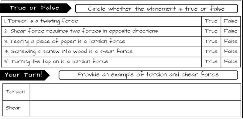 True or false internal forces.-example-1