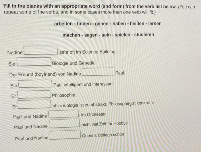 German help - easy fill in the blanks-example-1