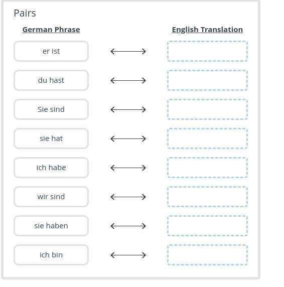 Match the German phrase with the correct English translation.-example-1