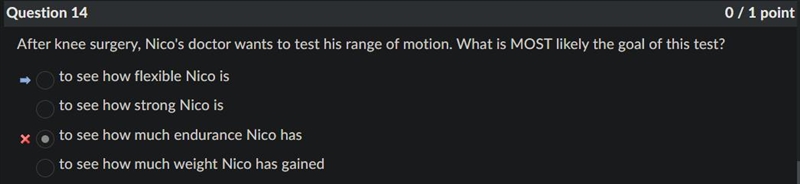 After knee surgery, Nico's doctor wants to test his range of motion. What Is Most-example-1