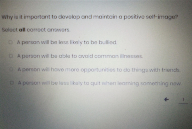 Yo could you help me out. question. why is it important to develop and maintain a-example-1