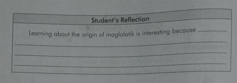 Learning about the origin of maglalatik is interesting because...​-example-1