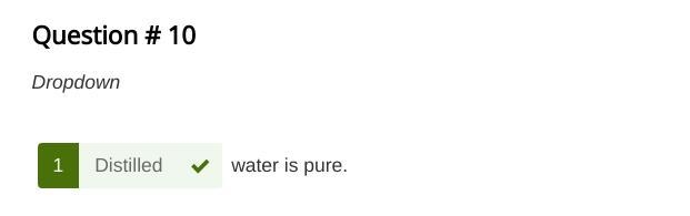 Watershed, Distilled, or Aquifier water is pure.-example-1