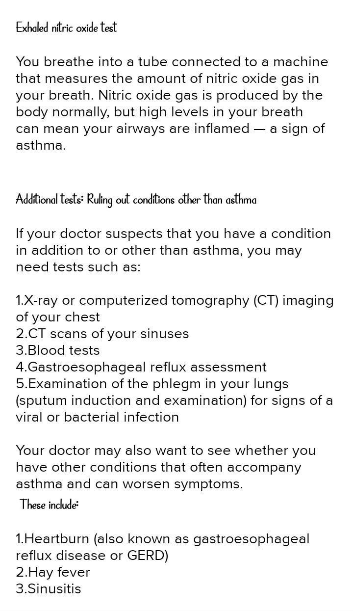 How do you get diagnosed for aasthma???-example-5