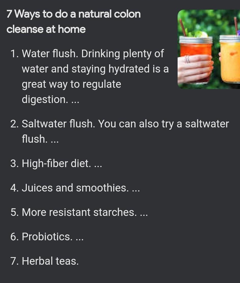 How to clean your stomach and intestines naturally?.-example-1