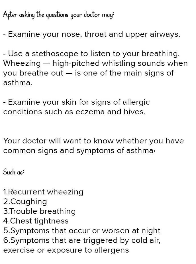 How do you get diagnosed for aasthma???-example-2