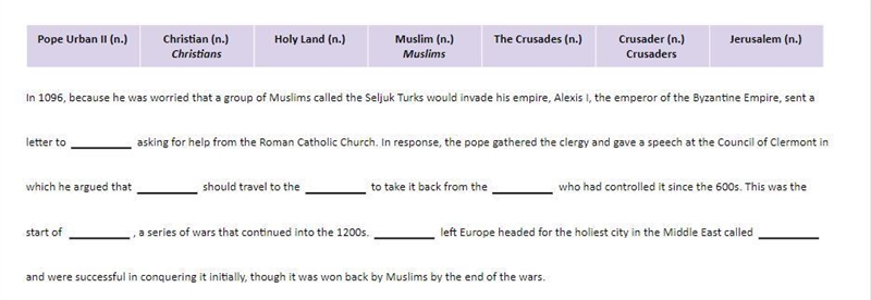 Fill in the blank (Just list form1-7)-example-1