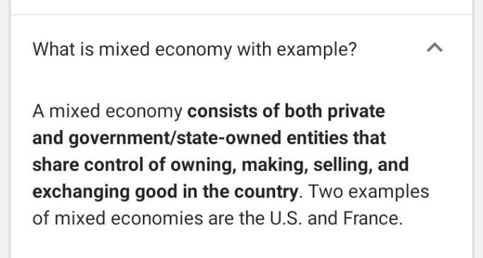 A mixed economy is bst described as an economy that-example-1