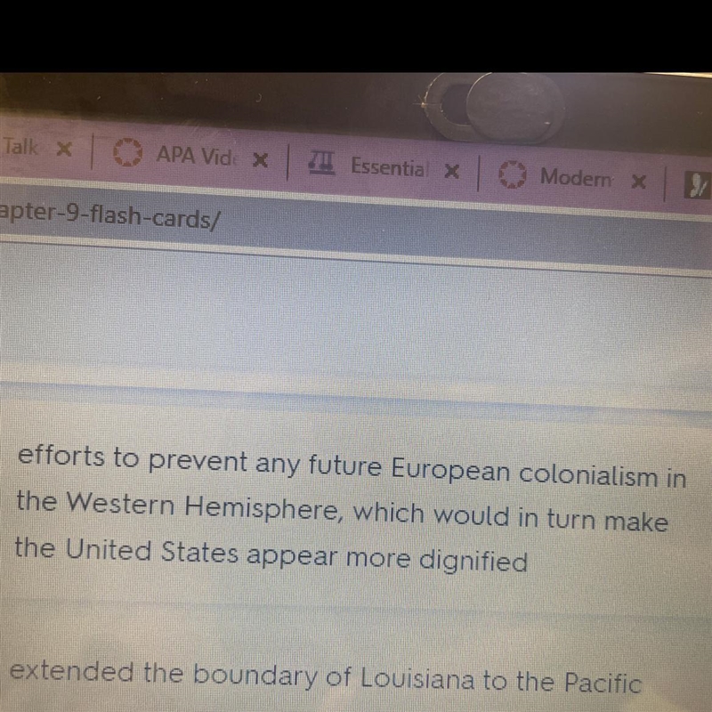 Question 2 Which of the following drove the diplomatic policy known as the Monroe-example-1