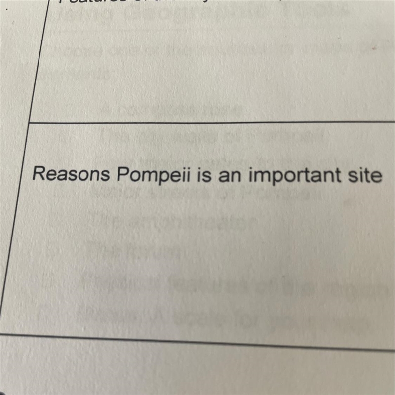 3 listed reasons pompeii is an important site-example-1