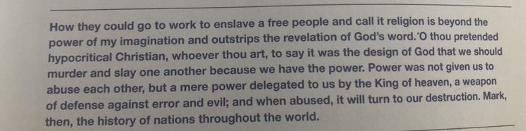 How does this paragraph connect to power, wealth and morality?-example-1