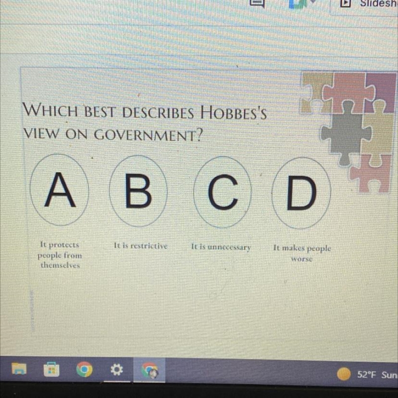 Which best describes Hobbes’s view on government?-example-1