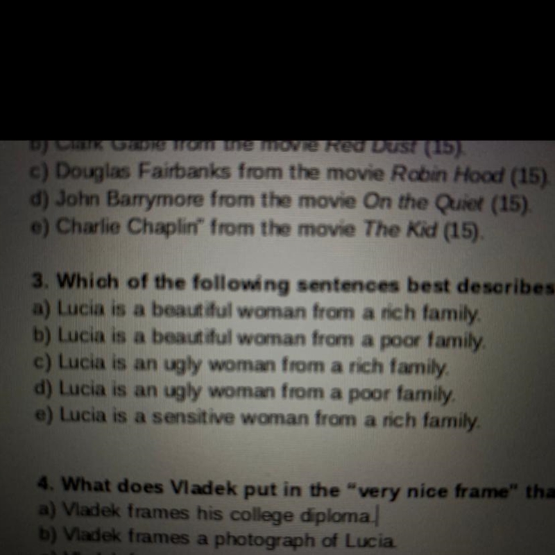 Which of the following sentences best describes the character of Lucia Greenberg?-example-1