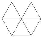 Here a equilateral triangle the perimeter of equilateral triangle is 24 cm the hexagon-example-2