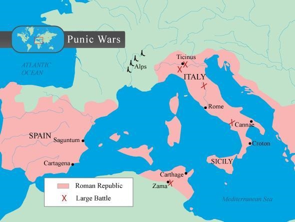 PLEASE I NEED THIS NOWWW!! How did the final victory over Carthage in the Punic Wars-example-1