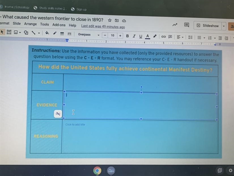 Us history: How did the United States fully achieve continual Manifest Destiny?-example-1