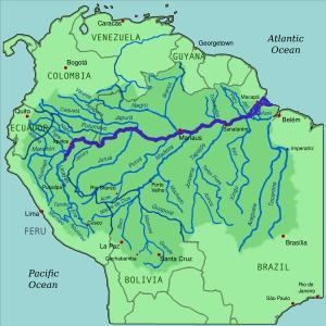 The amazon river is in: asia europe south america-example-1