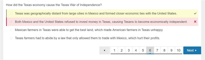 30 POINTS How did the Texas economy cause the Texas War of Independence? Texas was-example-1