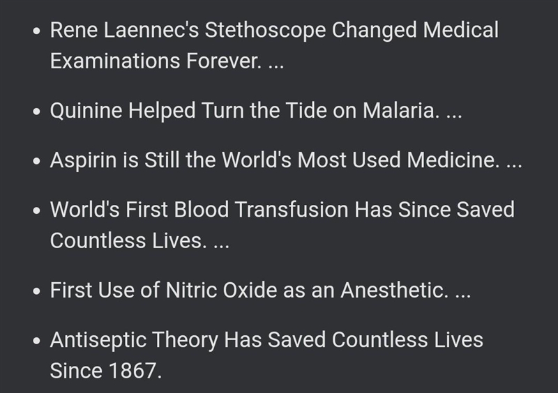 What medical breakthroughs occurred in the late 1800s?-example-1