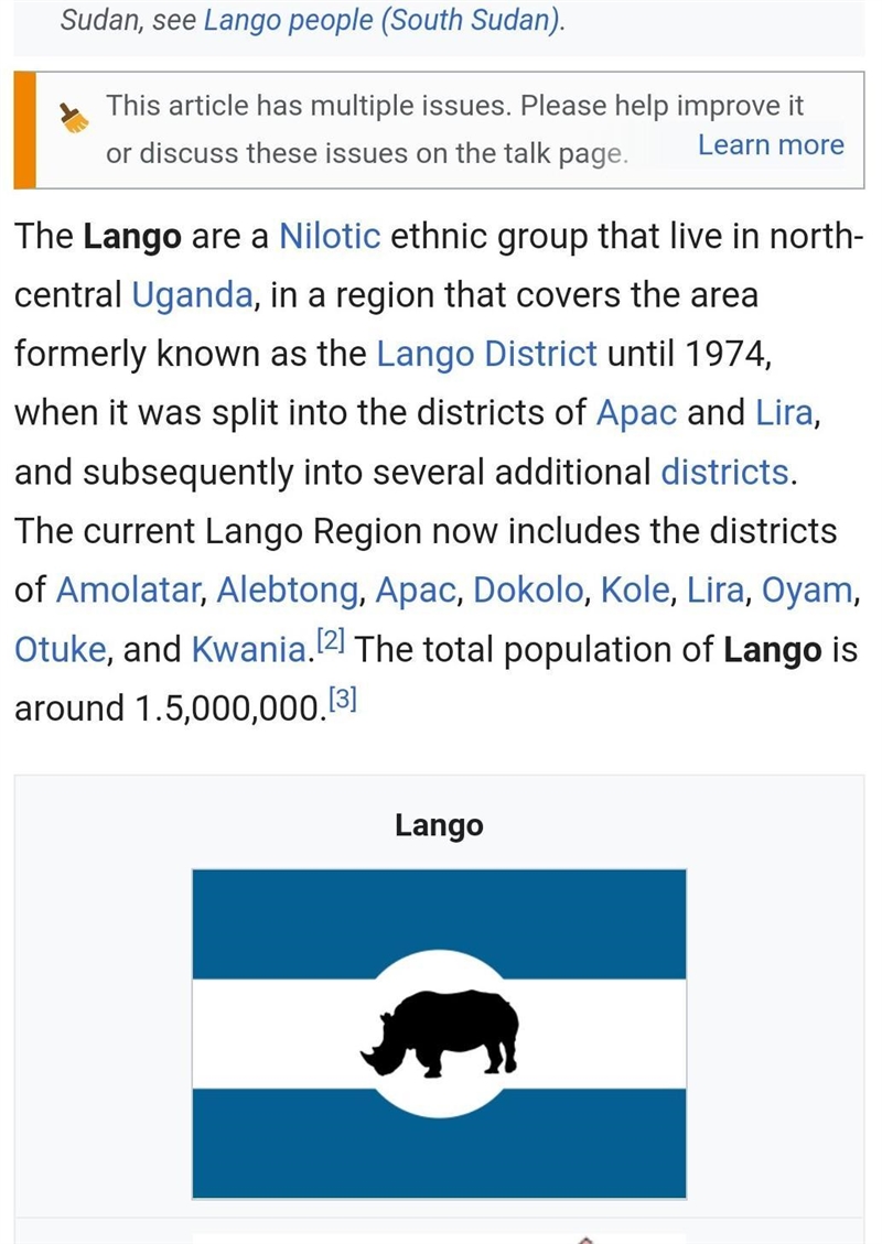 The head quarters of Lango district ,Uganda​-example-1