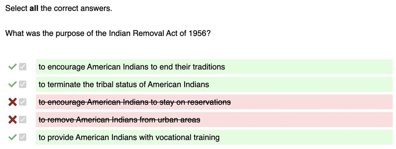 Select all the correct answers. What was the purpose of the Indian Removal Act of-example-1