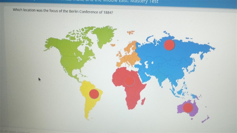 Select the correct location on the map. Which location was the focus of the Berlin-example-1