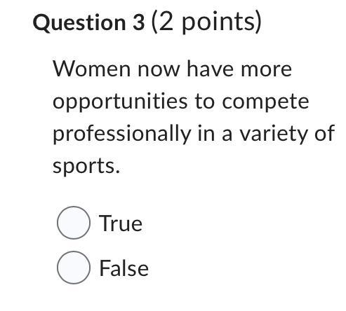 Women now have more opportunities to compete professionally in a variety of sports-example-1