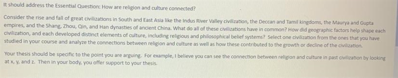 How are religion and culture connected ?-example-1