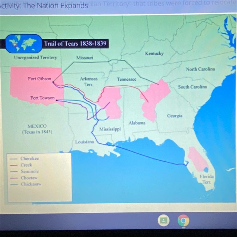 Select the correct location on the map. Identify the location of the "Indian-example-1