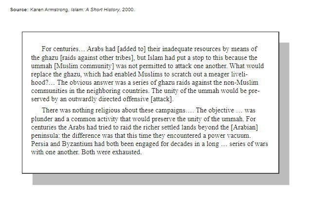 How does this document explain why Islam might have spread so quickly? a Islam was-example-1