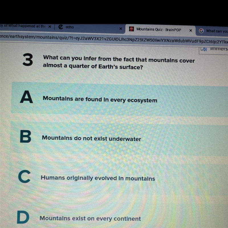 I need help with this. can u choose from the questions on the brain pop-example-1