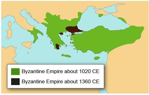 Which statement would be most helpful in determining a cause of the Byzantine Empire-example-1