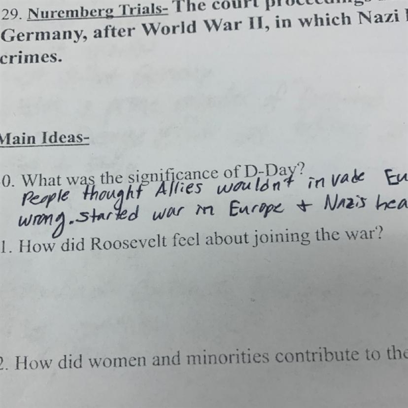 How did President Roosevelt feel about joining the war?-example-1