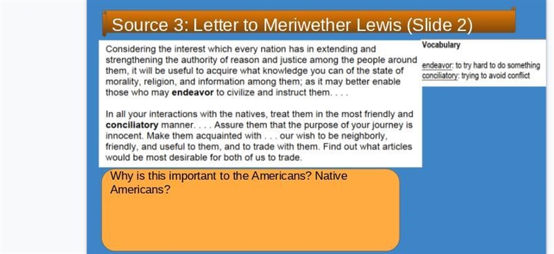 Letter to Merriwether Lewis.-example-1