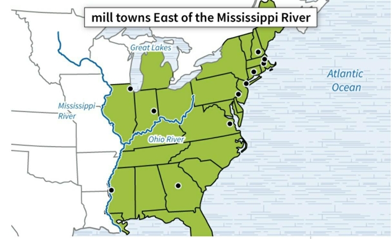 30 POINTS ANSWER PLEASEE ASSAAAP!!!! Based on the illustration on the map, what can-example-1