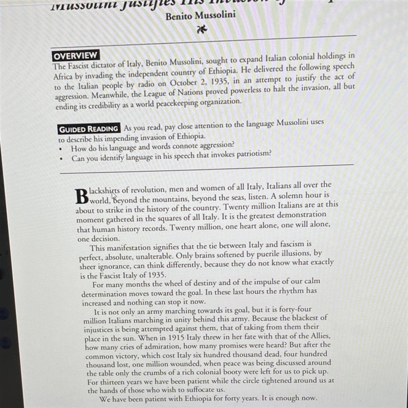 Please help me! I don’t understand the guided reading questions at all.-example-1