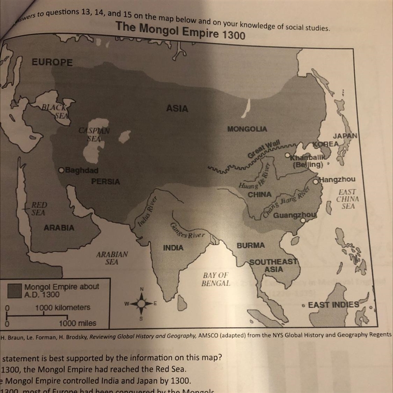 Identify one factor that led to the historical development depicted in the map. a-example-1