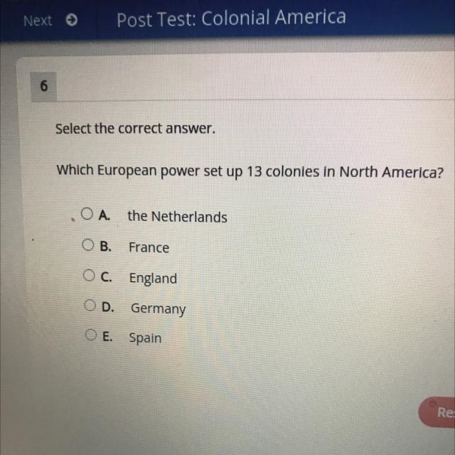 What European powers set of 13 colonies in North America￼-example-1