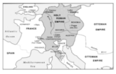 50 POINTS Why did the Protestant Reformation begin in the region shaded in this map-example-1